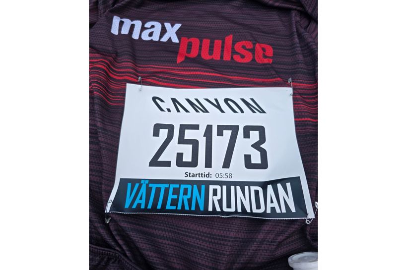 Reise til sykkelrittet Vätternrundan med Maxpulse