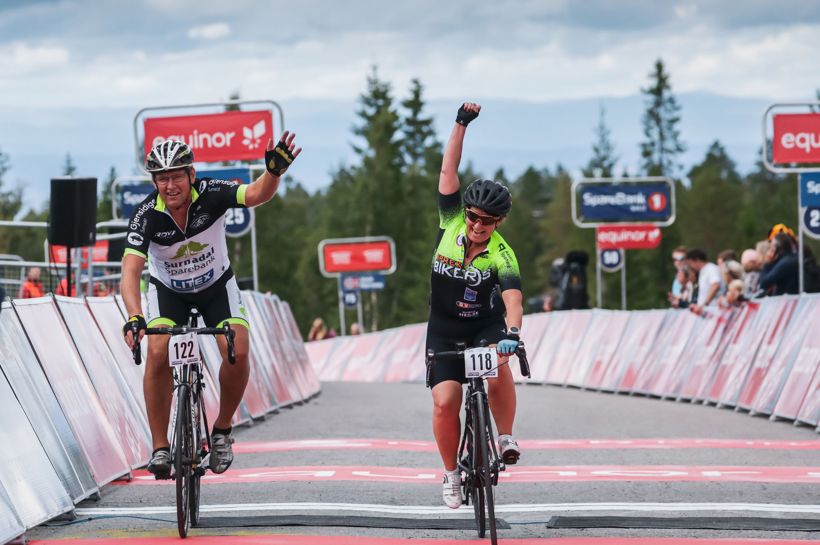 Sykkelrittet Arctic Race of Norway med Maxpulse
