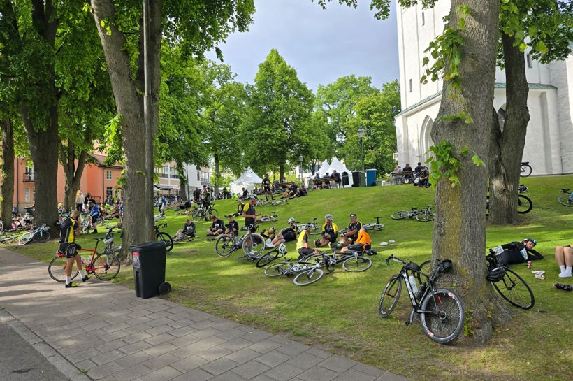 Reise til sykkelrittet Vätternrundan med Maxpulse