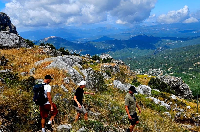 Vandretur i Hellas med PT Charlotte og Maxpulse