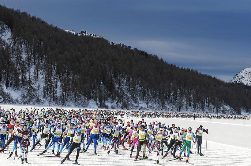 Bli med Maxpulse på skirenn i Engadindalen i Sveits