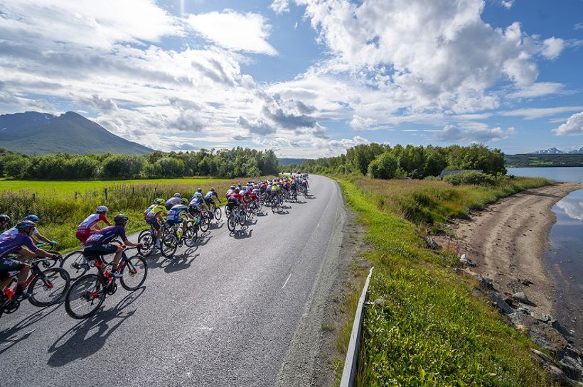 Sykkelrittet Arctic Race of Norway med Maxpulse