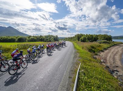 Sykkelrittet Arctic Race of Norway med Maxpulse