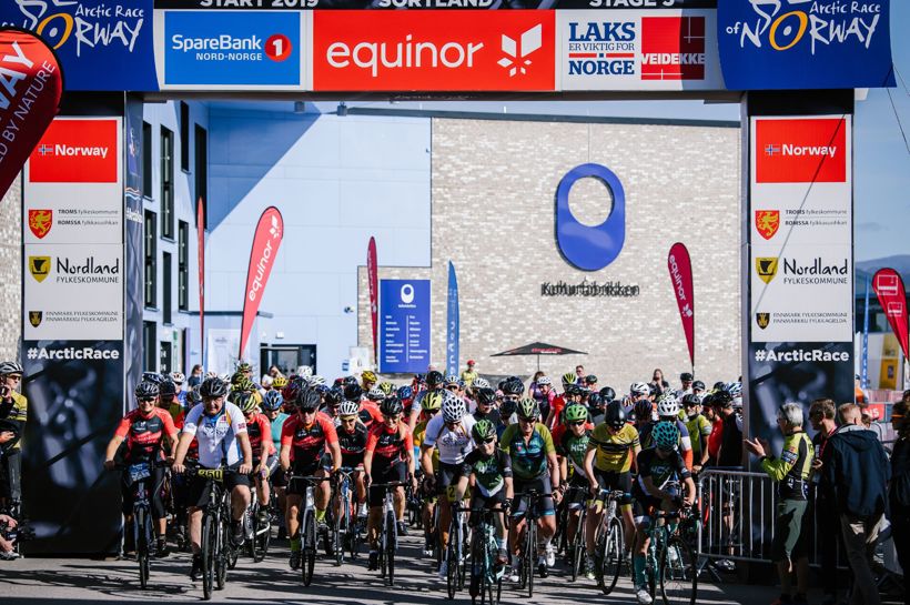 Sykkelrittet Arctic Race of Norway med Maxpulse