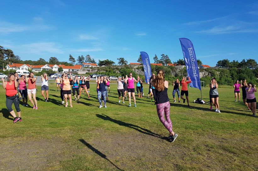 Treningshelg Tanum Strand med Kreativ Trening og Maxpulse, Treningshelg på Tanumstrand med Kristin Rosebø